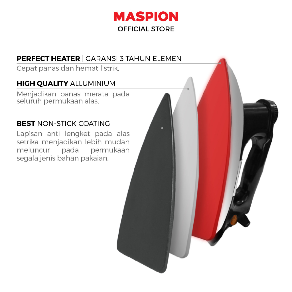Maspion Setrika Automatic Iron HA-30 - Gambar 3