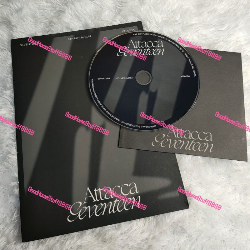 Seventeen Svt 9th Mini Album Attacca Carat Version Cd And Lyric Book