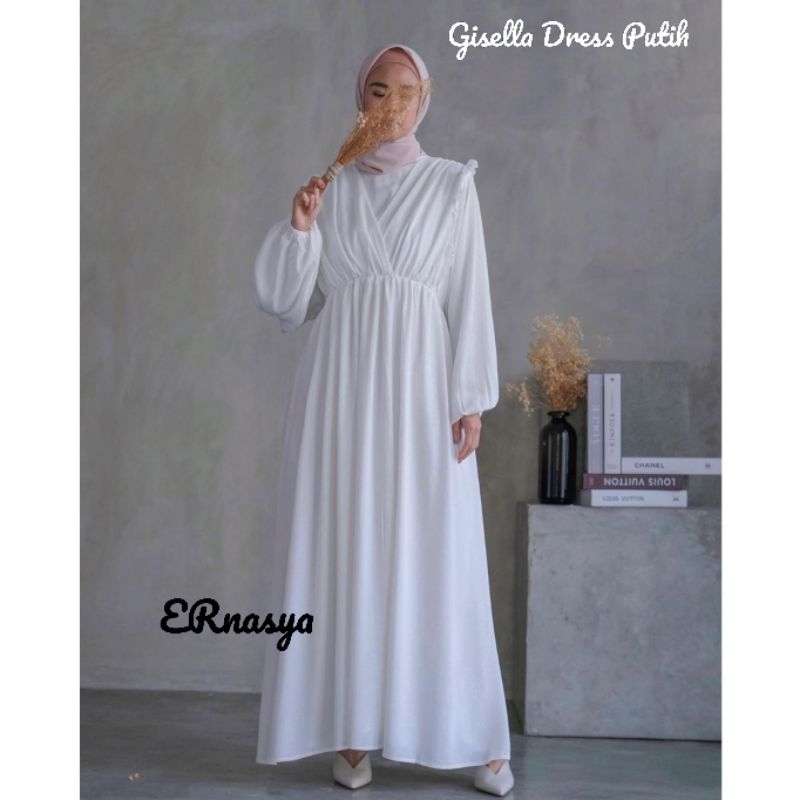 PUTIH NABI White Dress L White Robe Muslim Clothing For Eid Al-Fitr ...