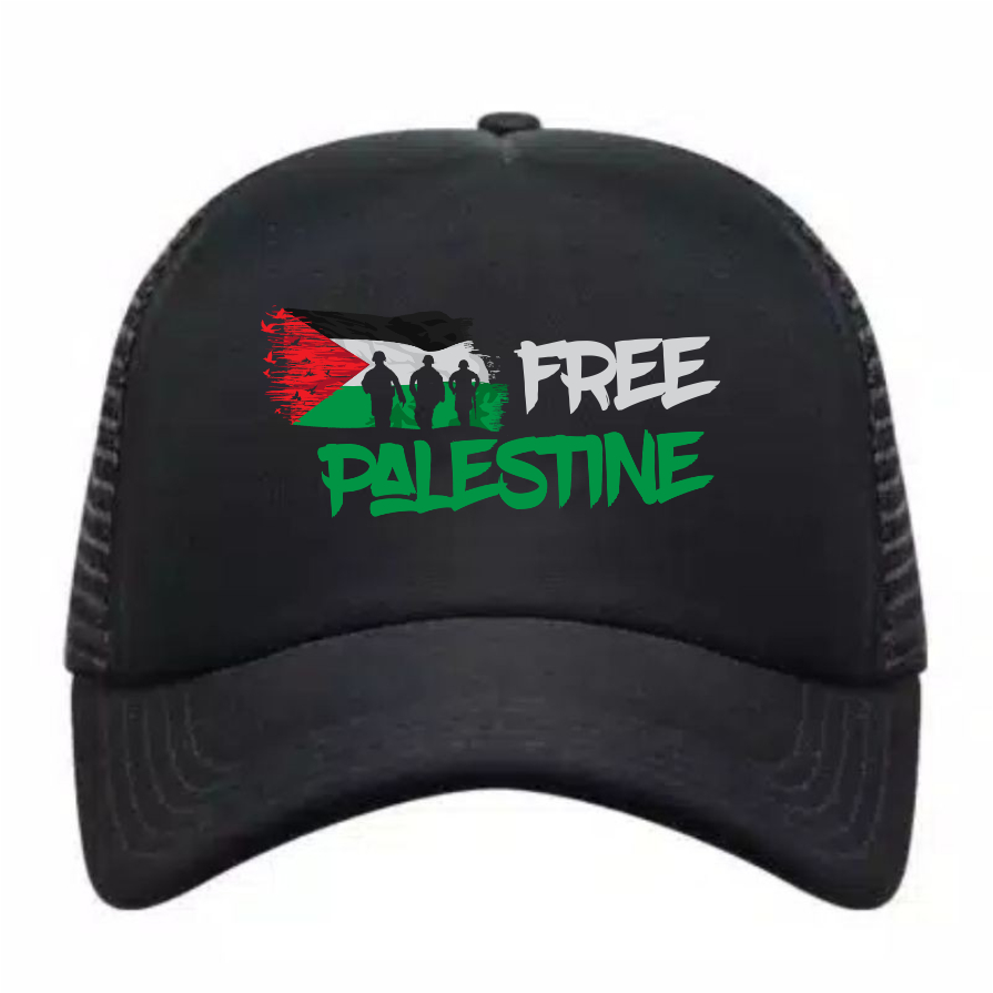 Aero Free Palestine Trucker Hat/Palestine Free Net Hat/Palestine Free