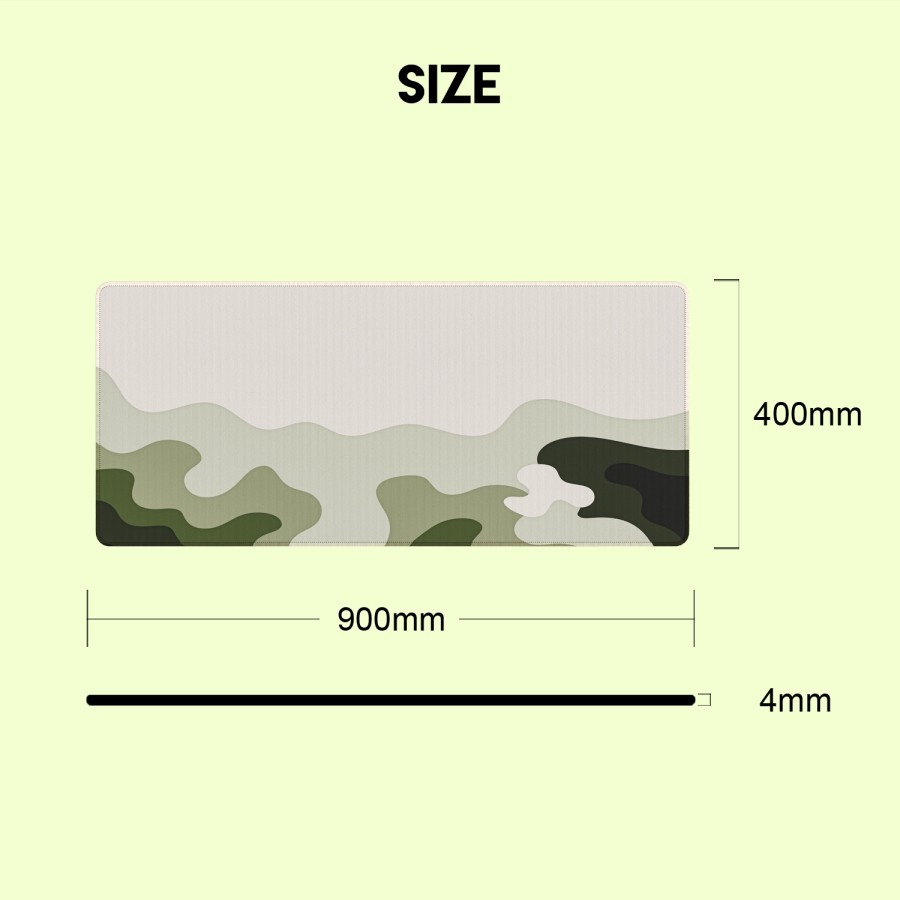 Fantech ATO Vibe Edition Deskmat MP905 Mousepad XL - Gambar 3