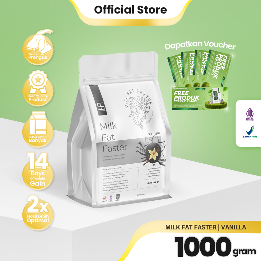 Livestock Syams Premium Fattening Milk Ideal Weight Increase Variant