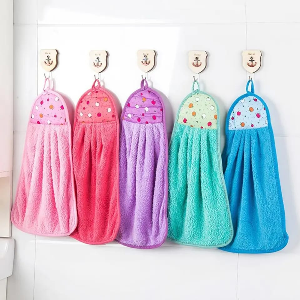 Hanging Hand Towel/Kitchen Napkin/Hand Washing Cloth Hanging Dish ...