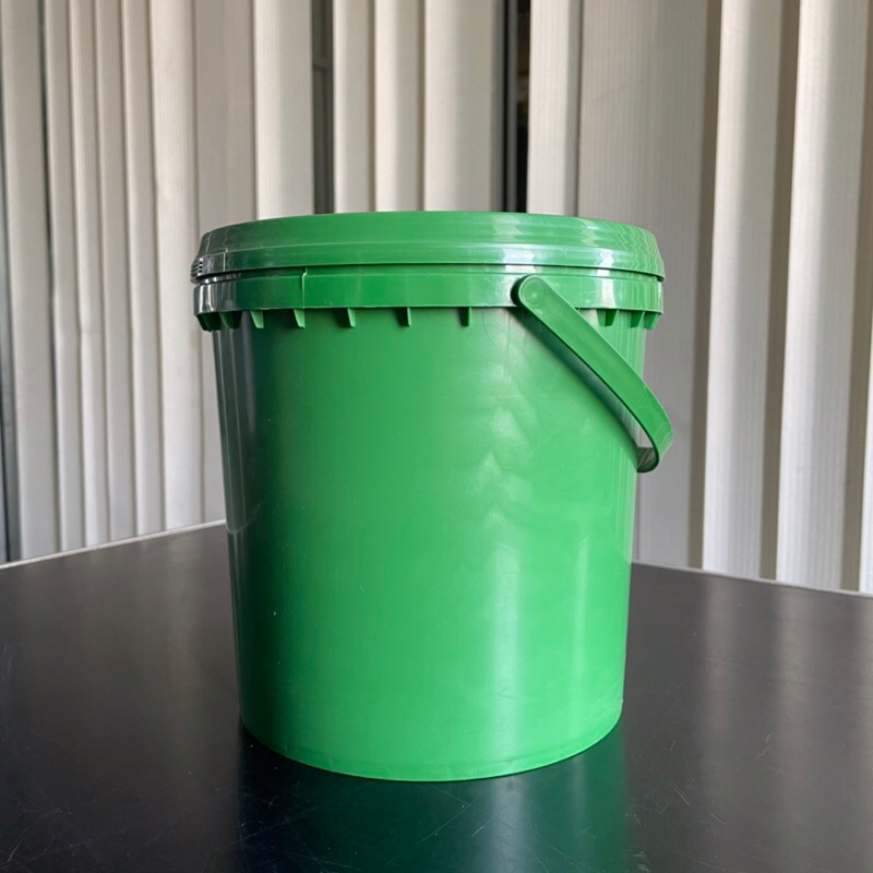 HIJAU 4 liter plastic bucket 4 liter Pail (4.5KG) suitable for jam ...