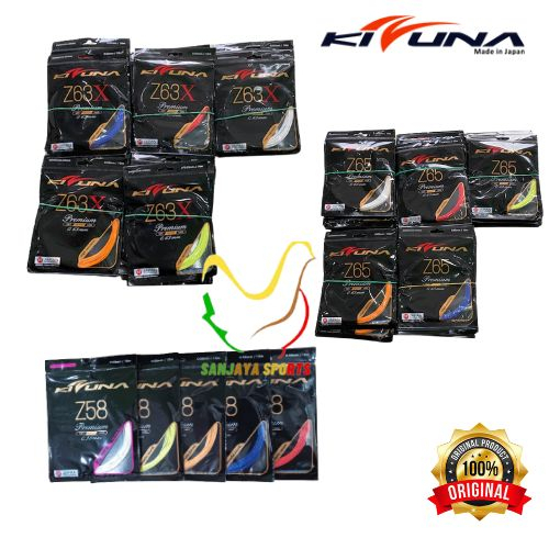 [KIZUNA] Z63X 200m シアン Kizuna Badminton String Review | D61 Z63X Z65 | Test & Trial