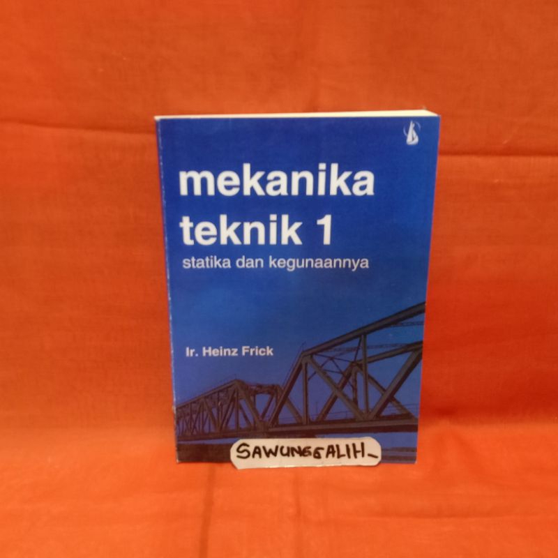TECHNIQUE BOOK Statics and Their Uses - Heinz Frick | Shopee Singapore