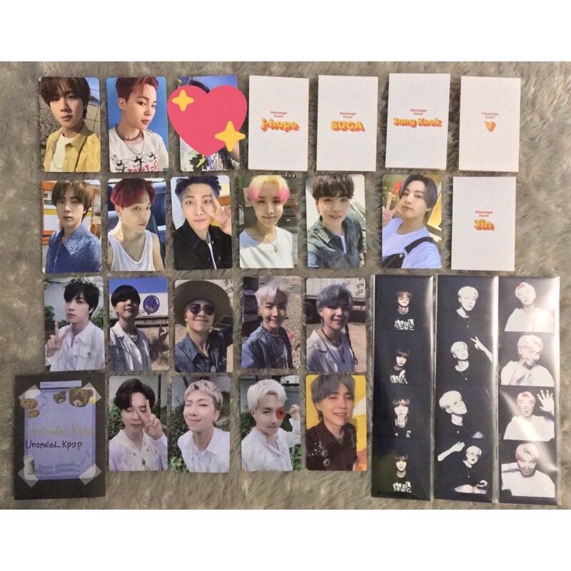 Bts Butter Lucky Draw Ld Pc Photocard Pws M2u Sw Soundwave Sogan Jin Namjoon Suga Yoongi Jimin 1997