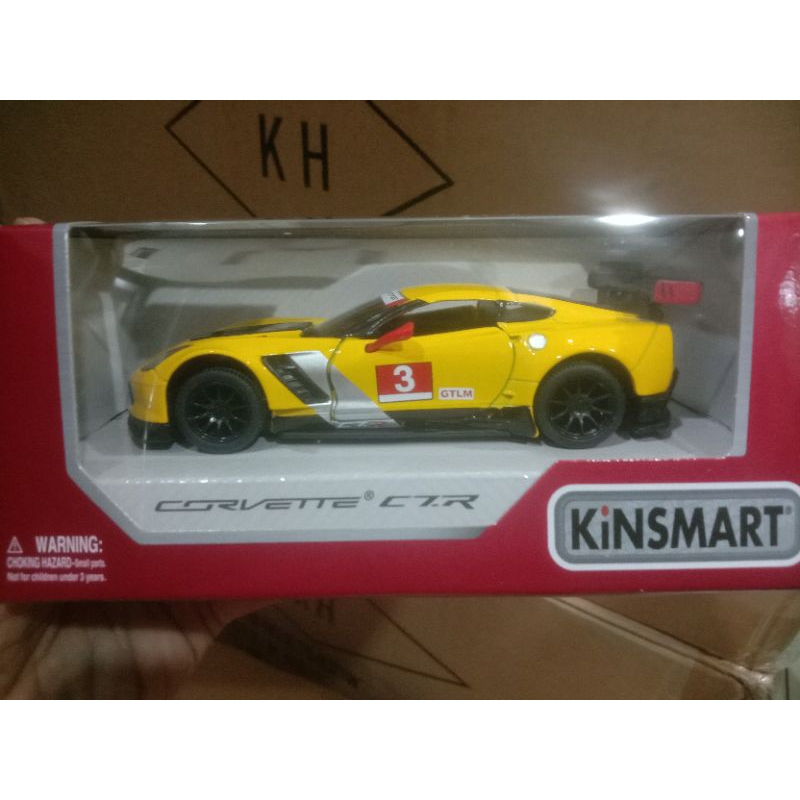 Cast Kinsmart 1 36 Corvette Car C7 R