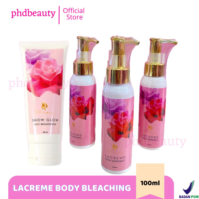 La creme BODY Bleaching Whitening Beauty BRIGHTENING BODY LOTION