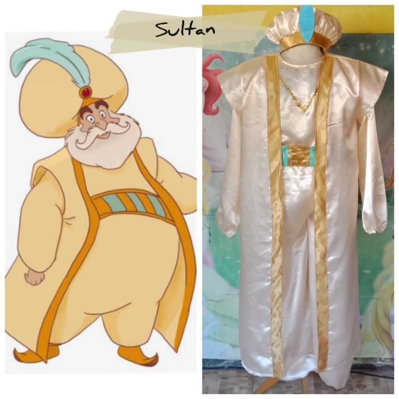 Sultan Costume Adult Sultan Cosplay The Sultan Adult Film Aladdin ...