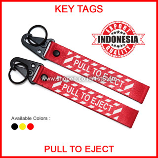 Pull to hot sale eject keychain