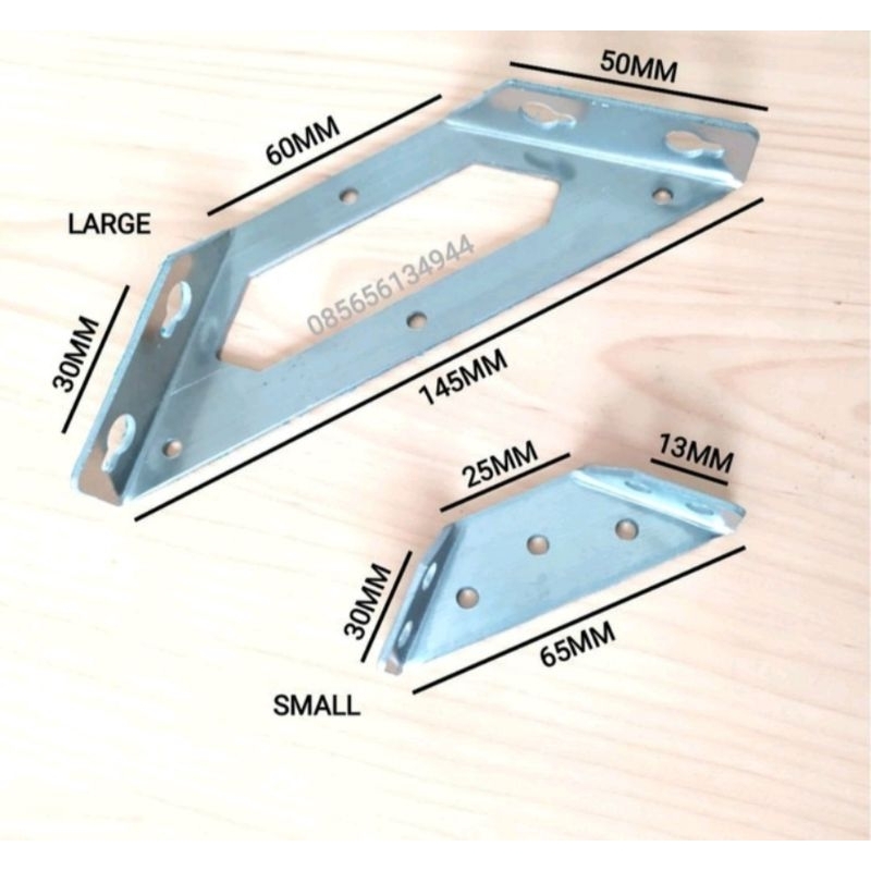SIKU LARGE Angle Bracket 22-14 Corner Bracket / Join Bracket | Shopee ...