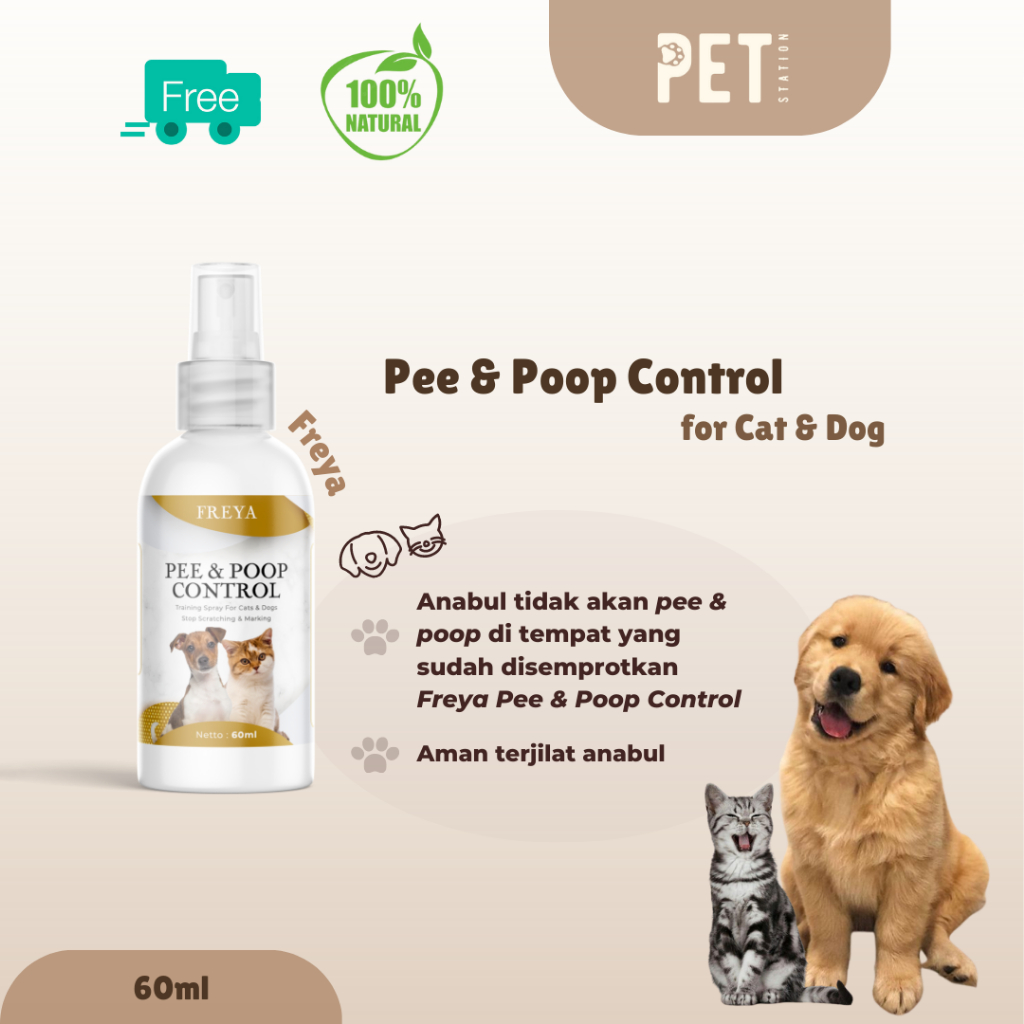 Freya Spray Train Training Pee Poop Poop Potty Toilet Cat Dog Repellent 60ml Shopee Singapore