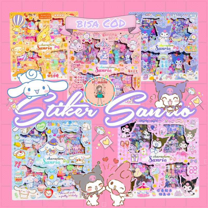 Sanrio Sticker/ Sanrio Sticker 32pc/Sticker My Melody/Sticker Roll ...