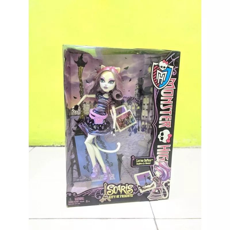 Barbie Monster High Catrine Demew | Shopee Singapore