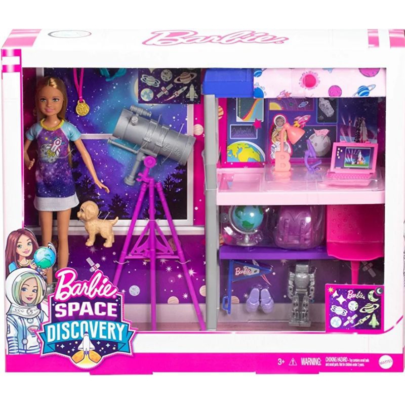 Barbie Space Discovery Stacie Doll & Bedroom Playset with Puppy