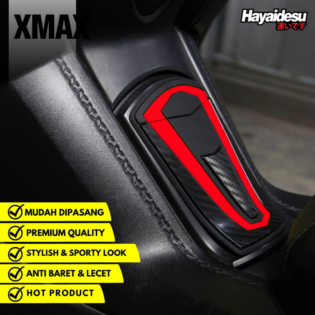 Hayaidesu Tank Pad Yamaha Xmax Accessories Decal Carbon Variation Tank