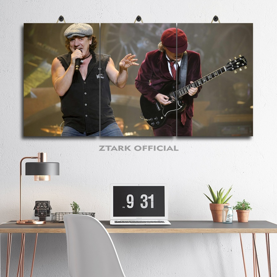 CHRIS SLADE BAND ACDC 60X30 MULTIPANEL LARGE ROOM DECORATION | AC/DC ...