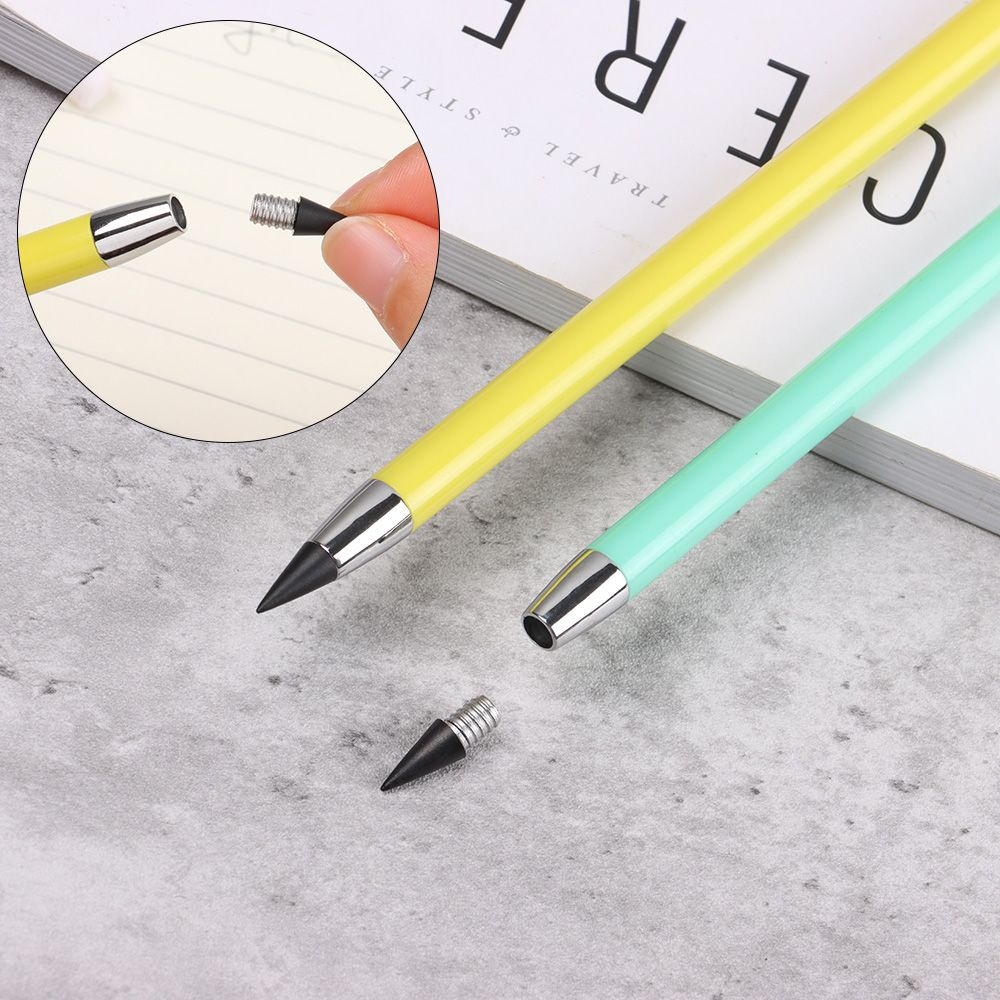 Pensil Abadi Tanpa Serut Macaron Series BlackTech - Gambar 4
