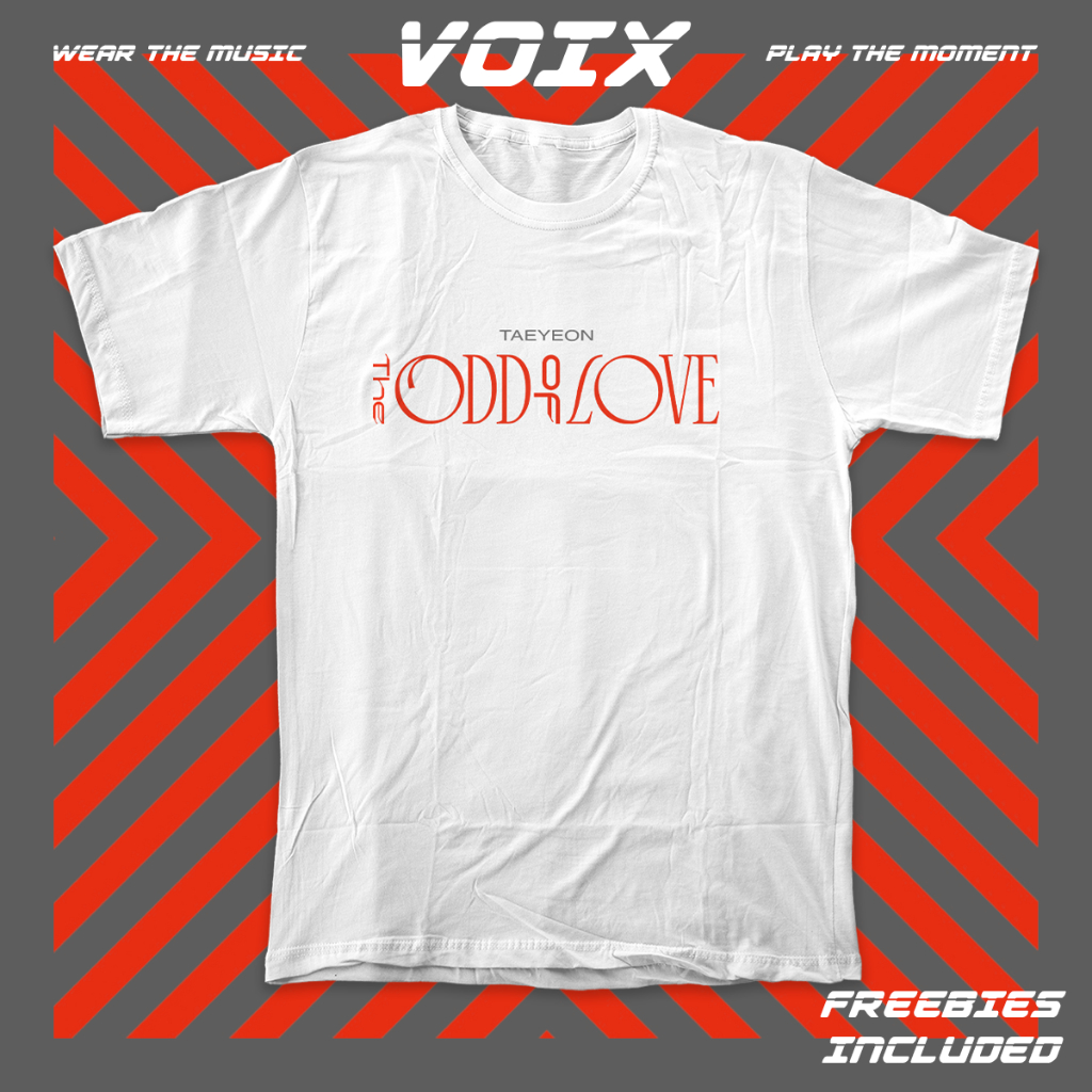少女時代　テヨン　T-shirt the odd of love TAEYEON CONCERT – The ODD Of LOVE in JAPAN』のグッズ販売が