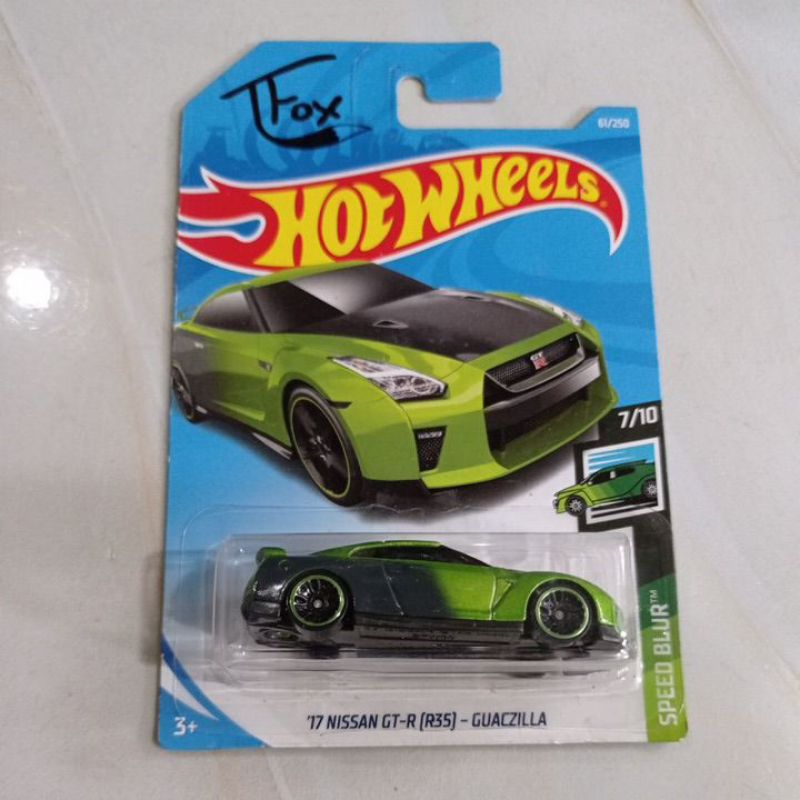17 Nissan GTR (R35) Guaczilla hotwheels | Shopee Singapore