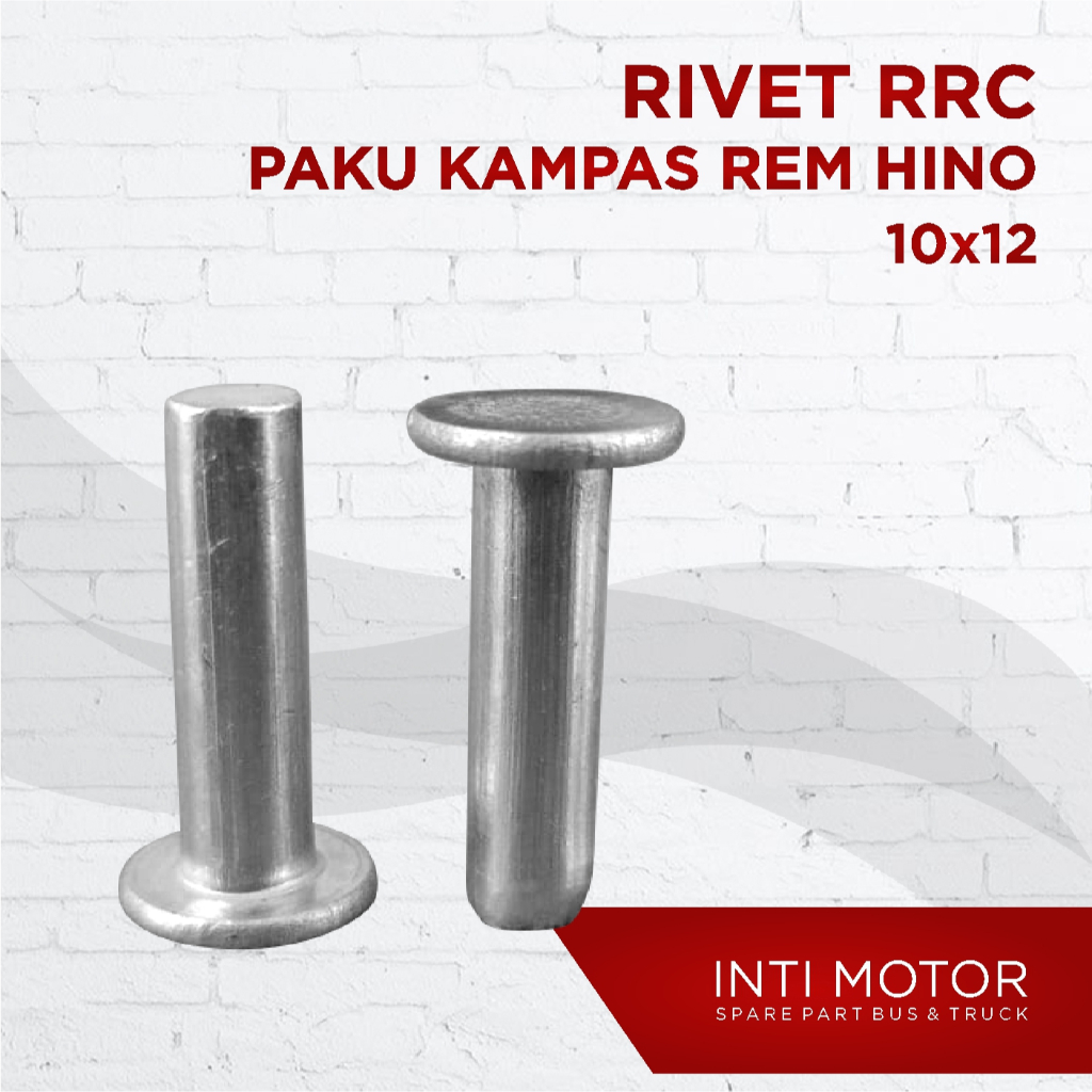 Prc RIVET - HINO BRAKE CAMP NAILS - 10X12 - HINO (50PCS) | Shopee Singapore