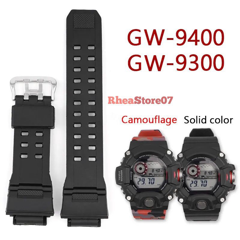 G shock GW9400 Strap casio GW9400 RUBBER RANGEMAN Strap Shopee Singapore