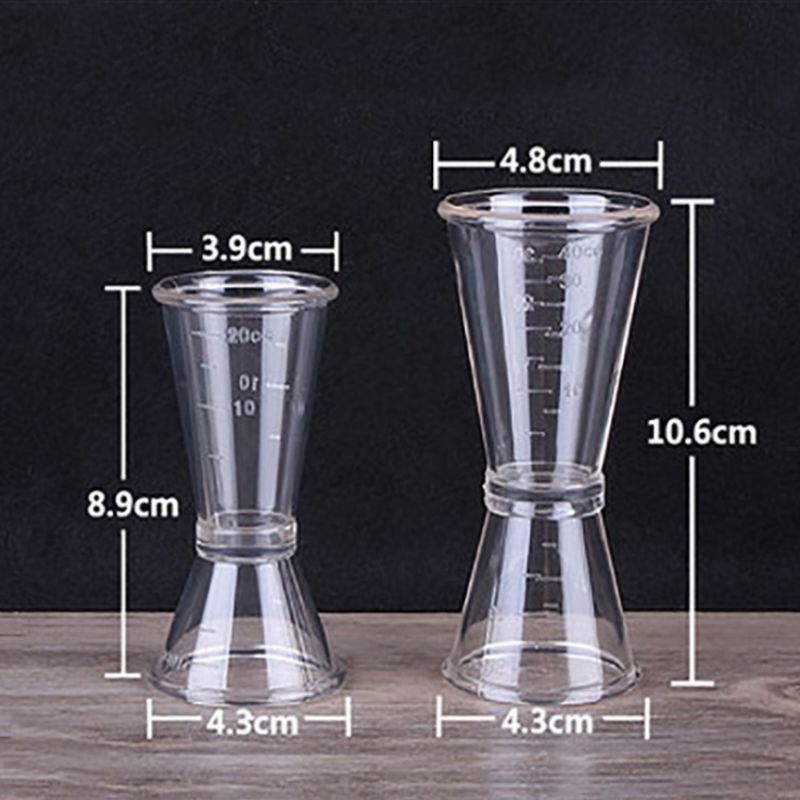 Plastic Zigger / Jigger Polycarbonate - Measuring Cup | Shopee Singapore