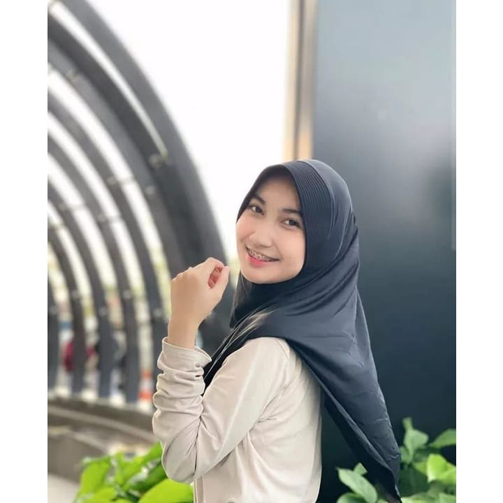 BERGO HAMIDAH MENUTUP DADA / DAILY HIJAB PET ANTEM JERSEY STANDAR SIZE M - Gambar 4
