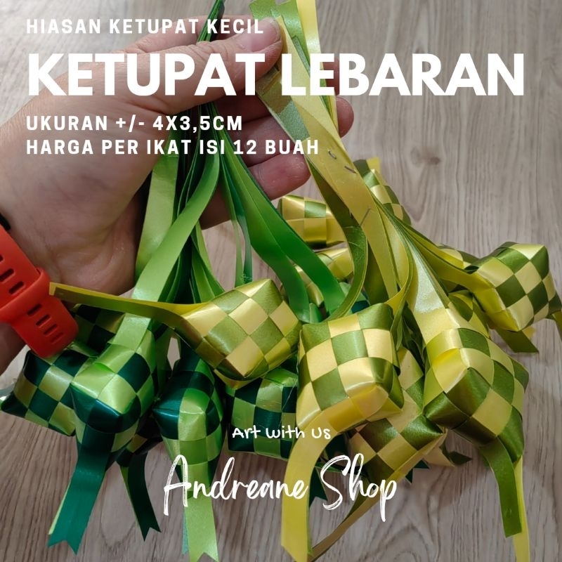 Plastic Ribbon Eid Ketupat Decoration | Shopee Singapore