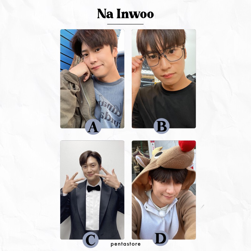 Actor Photocard 2nd Wi Hajoon Bae inhyuk Ahn Hyoseop Park Bogum Lee ...