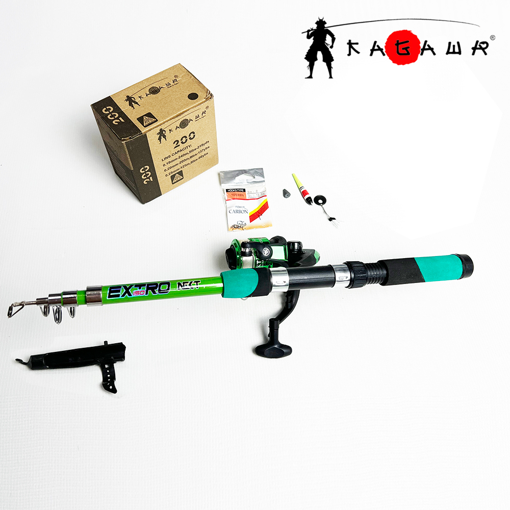 1 Set Kagawa 5BB + Joran Xtro BAR-BAR 150Cm BISA PILIH WARNA - Gambar 4