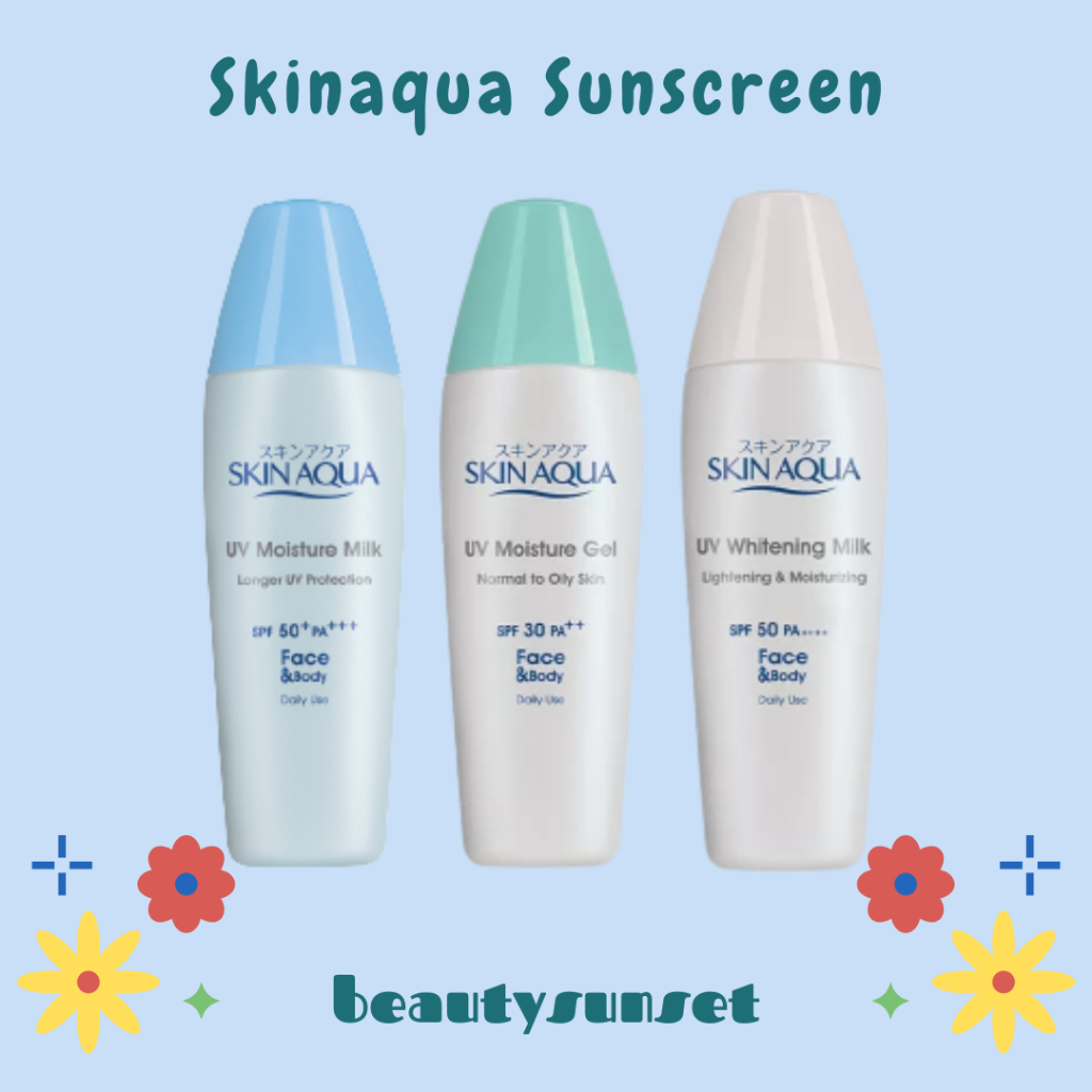 [NEW] Skinaqua Sunscreen | Skin Aqua Moisture Milk Spf 50+ PA+++ 40gr ...