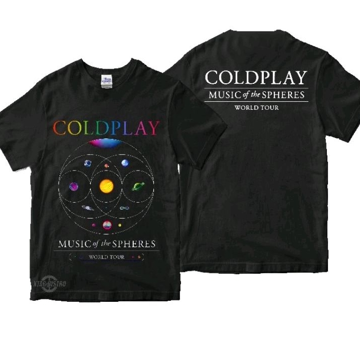 T-shirt COLDPLAY Music of the sphere World tour Premium tshirt cold ...