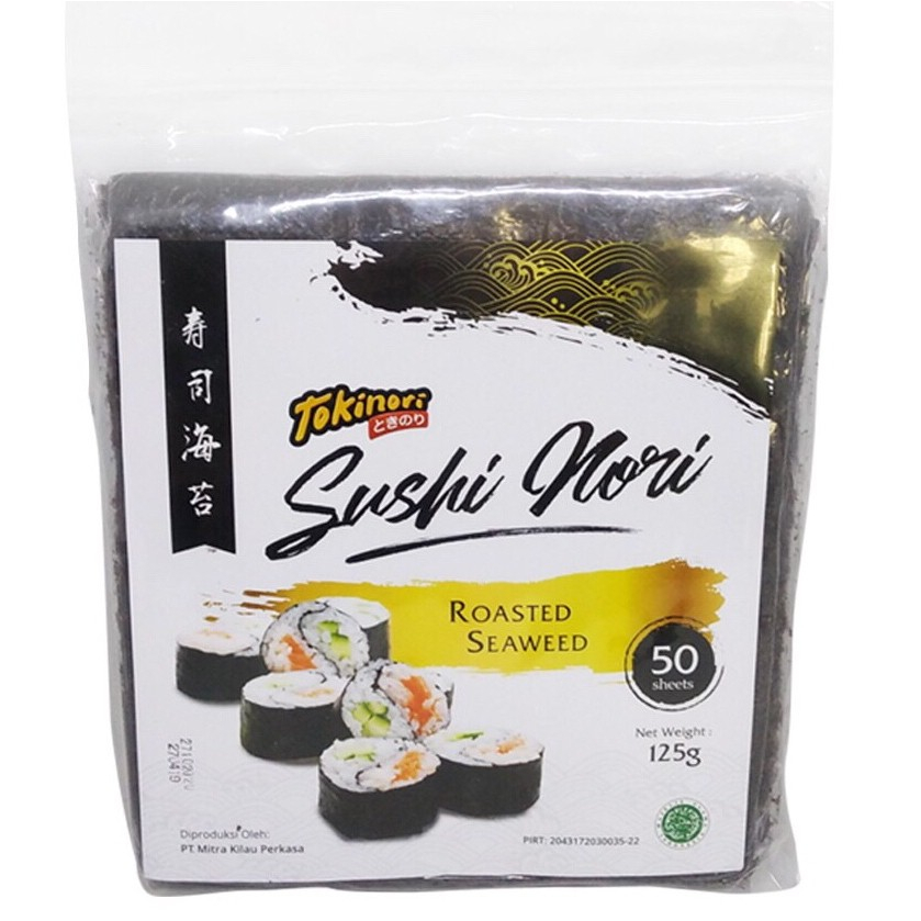 Live SHOPEE Tokinori yaki sushi nori halal mui roasted seaweed uk 21x19