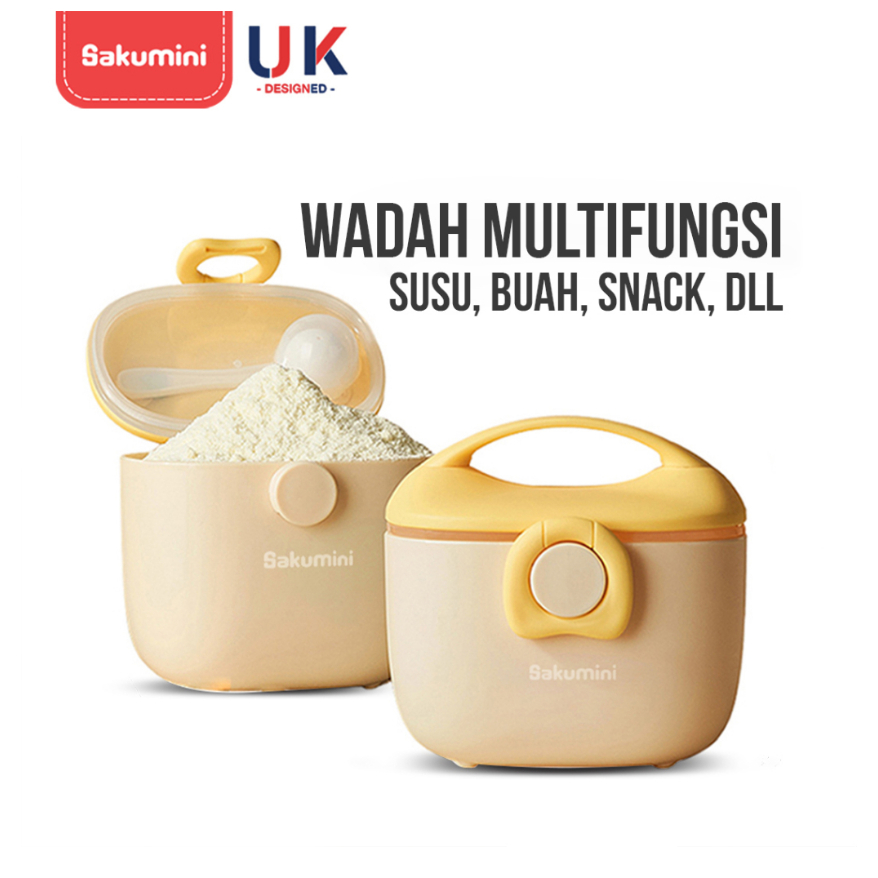 Sakumini Milk Powder Container Baby Milk Powder Container Milk Box Baby