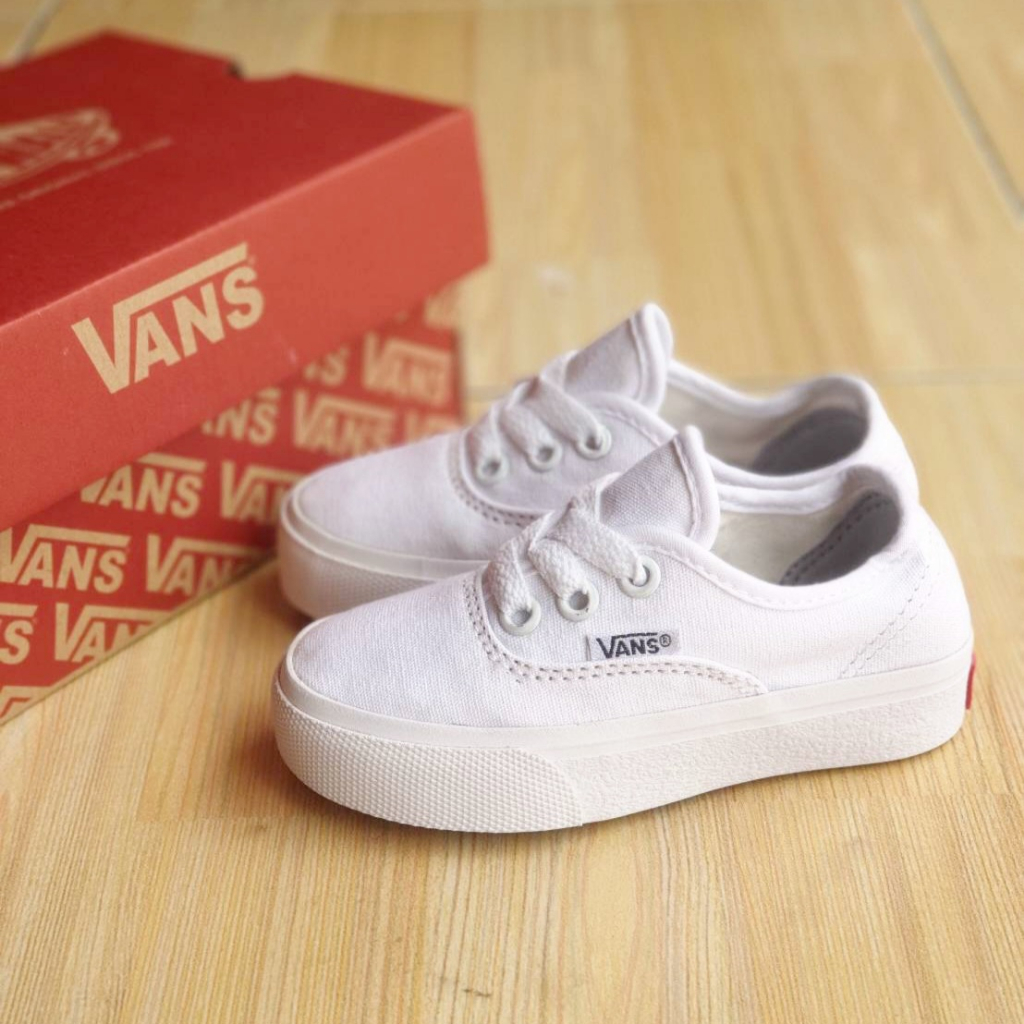 All white sale vans kids