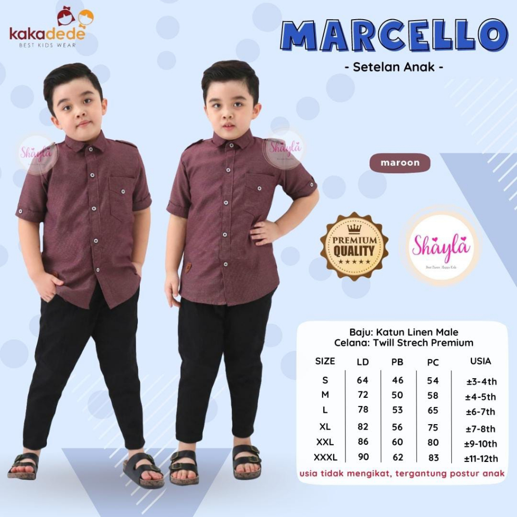 Marcello Suits For Boys Aged 3-12 Years by Shayla | Shopee Singapore