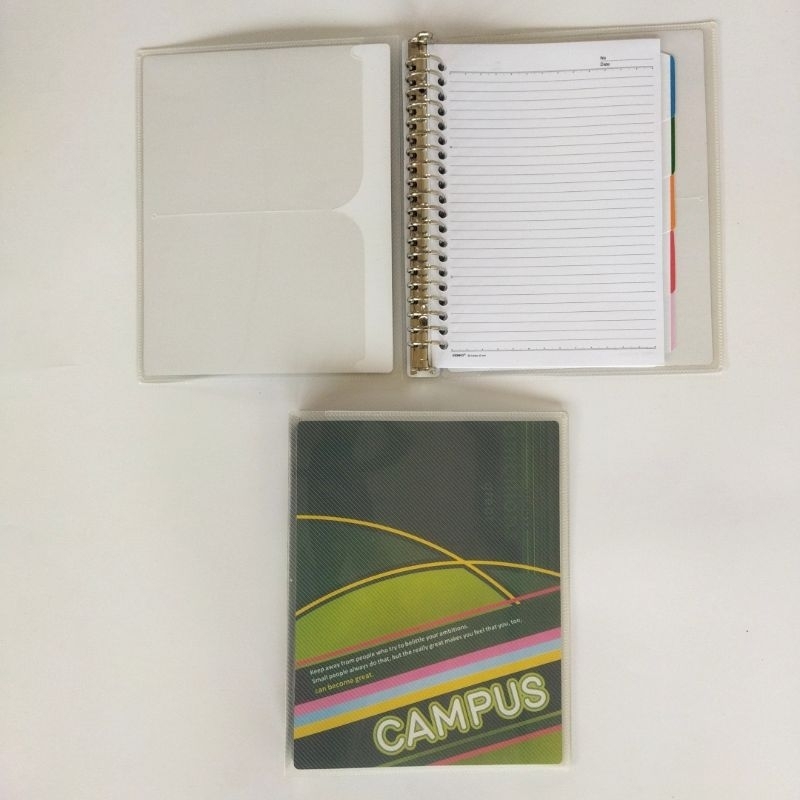 A5 QUARTO CAMPUS BINDER MAP/SLIP BINDER/College CAMPUS BINDER/LOOSE ...