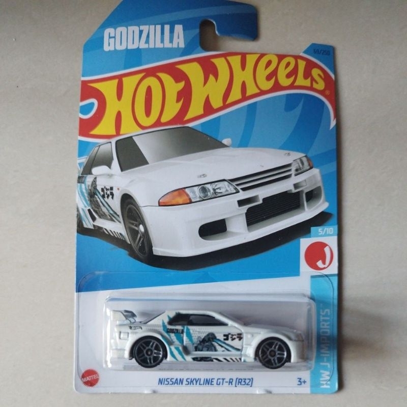 Hotwheels Nissan Skyline GTR R32 GODZILLA | Shopee Singapore