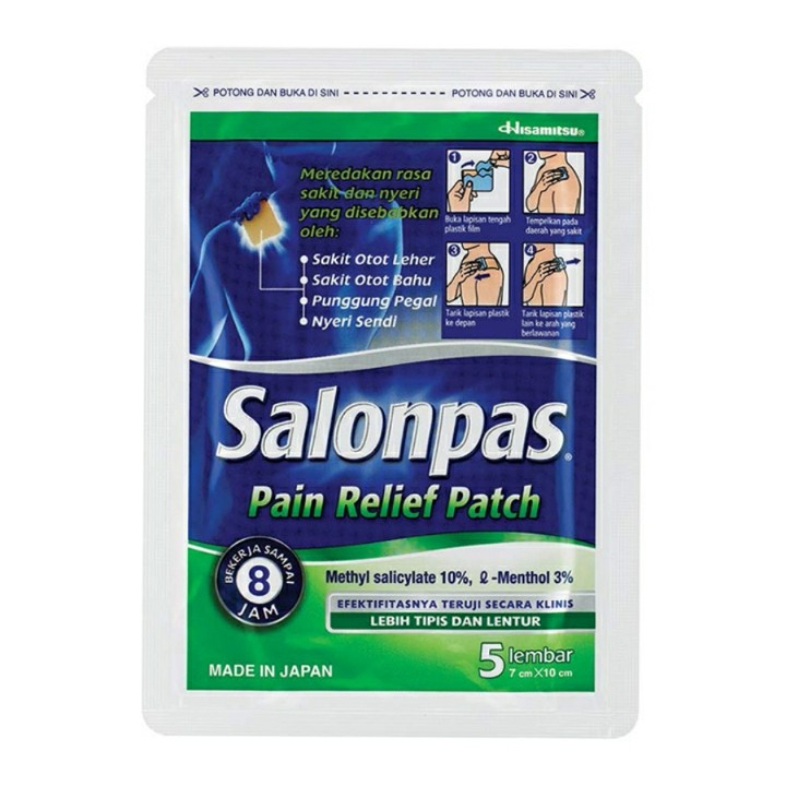 Salonpas Pain Relief Patch 5S - Gambar 3