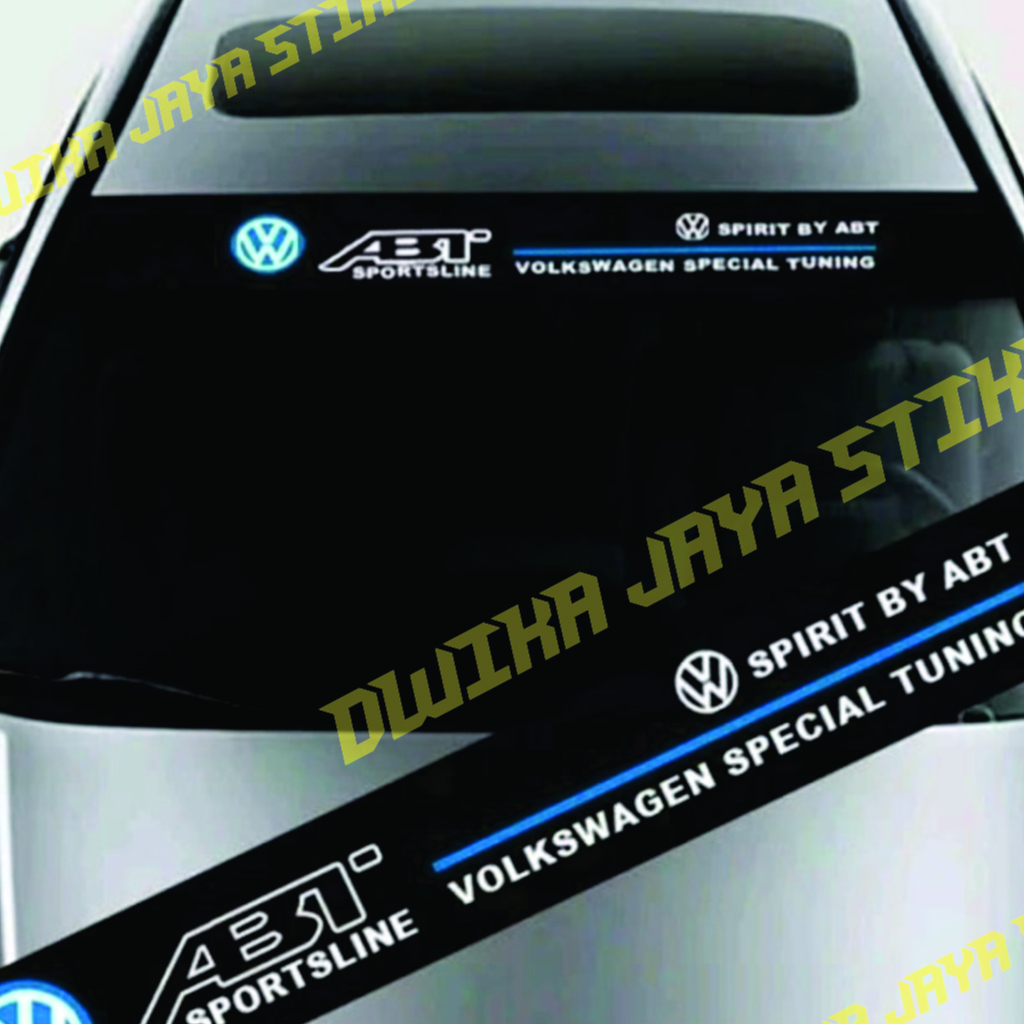 Cutting The Latest Car Windshield Stickers