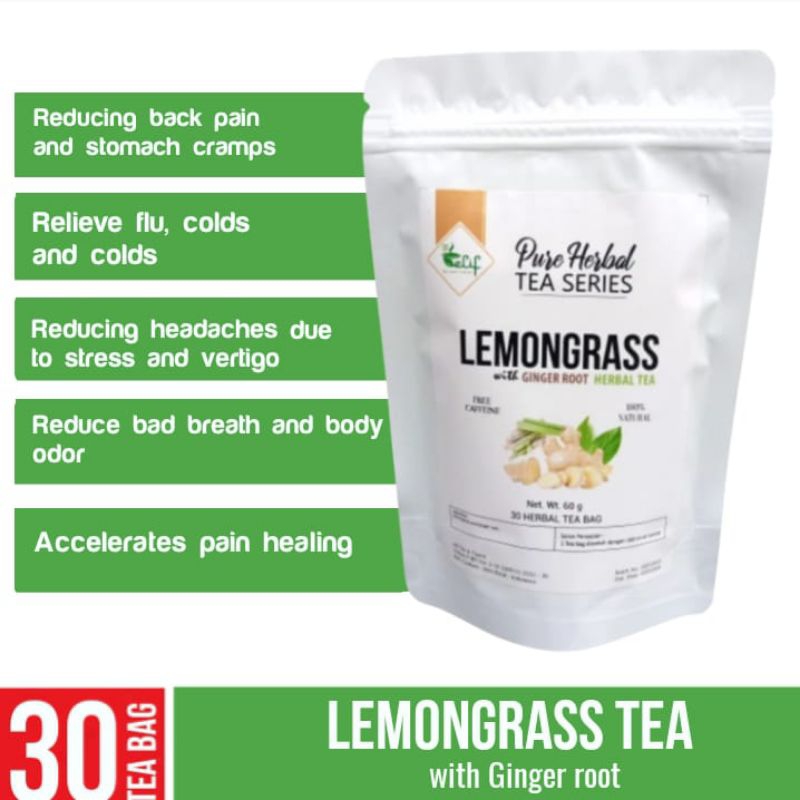 Lemongrass Ginger Tea Lemongrass with Ginger Lemongrass (30 Tea Bag