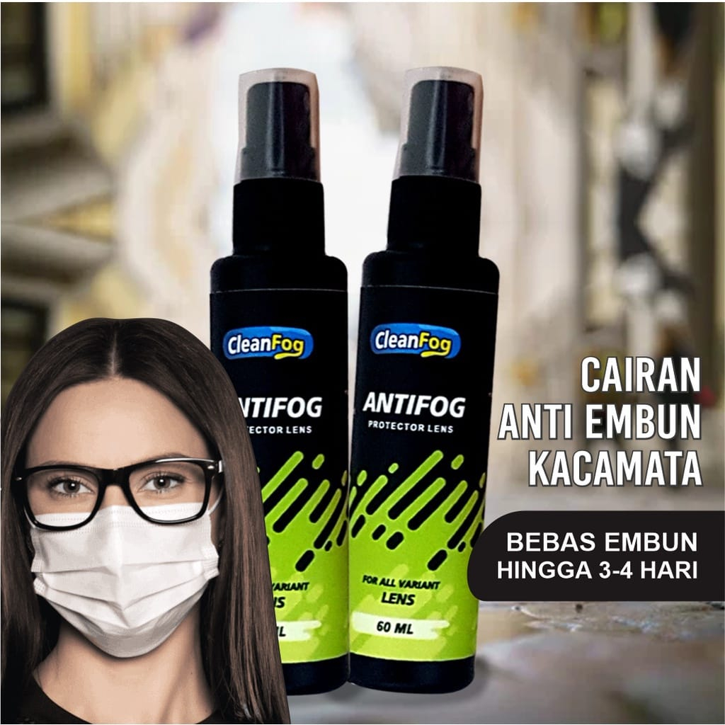 Cleanfog Antifog Pembersih Kacamata Multifungsi Support Helm, Kaca Mobil, Spion, Kacamata Renang,dll - Gambar 4