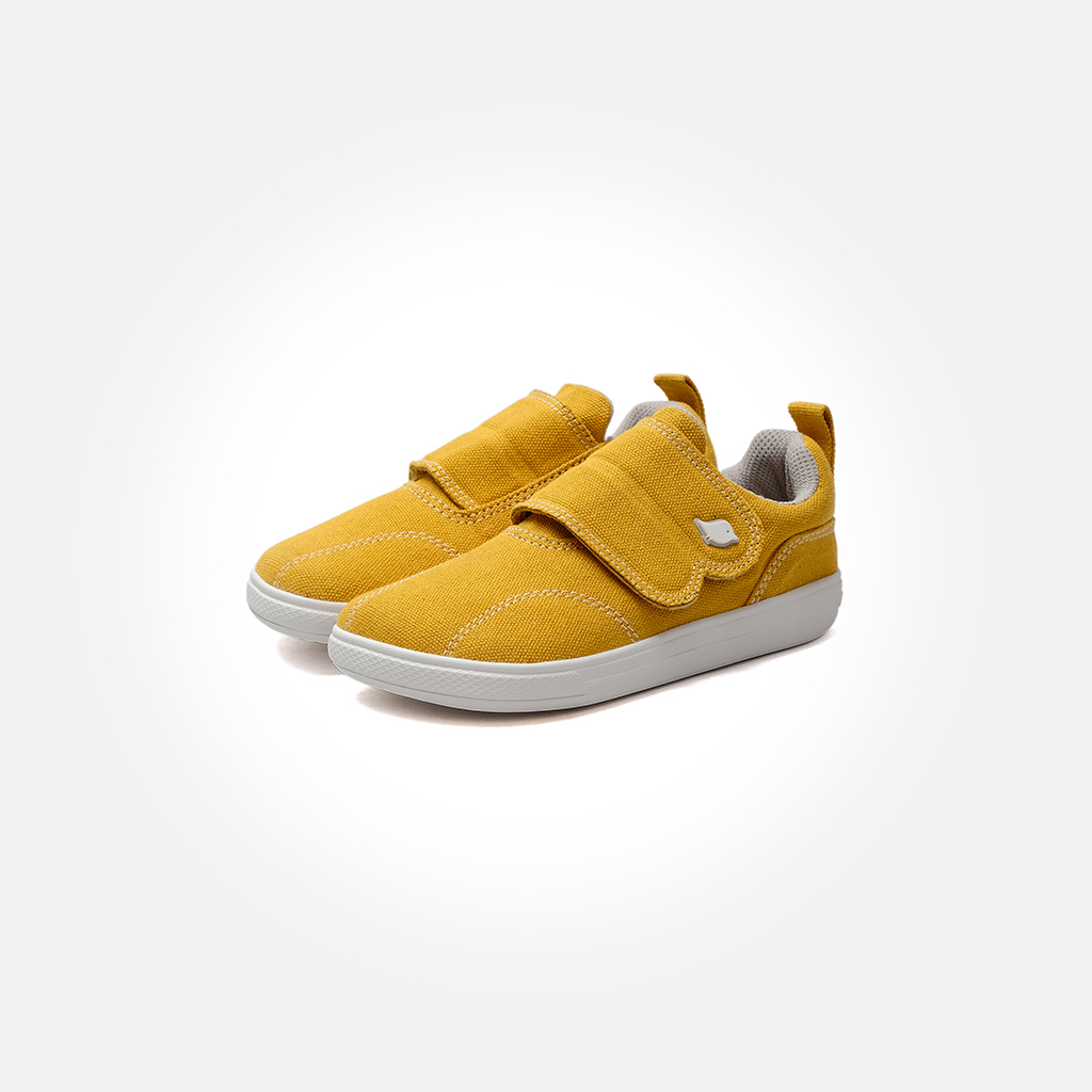 Badii Barefoot Sneakers Butter Yellow On White (PYOPP Children's