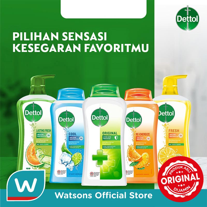 Dettol Body Wash Original 370gr - Gambar 4
