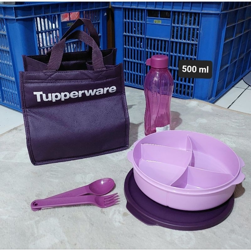 Fit To Go Lunch Box Tupperware (Old Color) Shopee Singapore