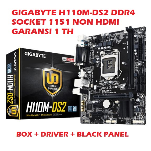 Motherboard GIGABYTE H110MDS2 DDR4 SOCKET 1151 GIGABYTE H110MDS2