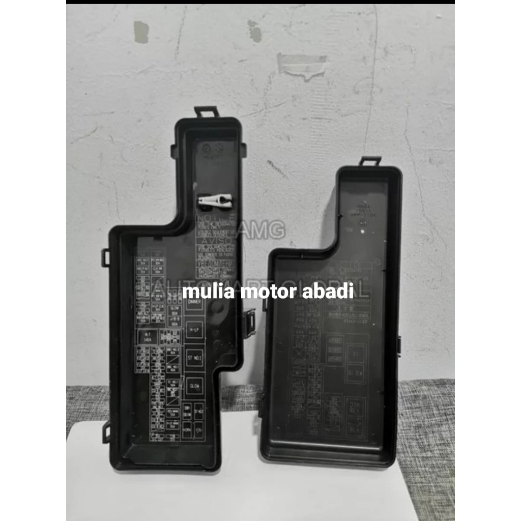 Original innova reborn hilux revo fortuner vrz fuse box Cover | Shopee ...