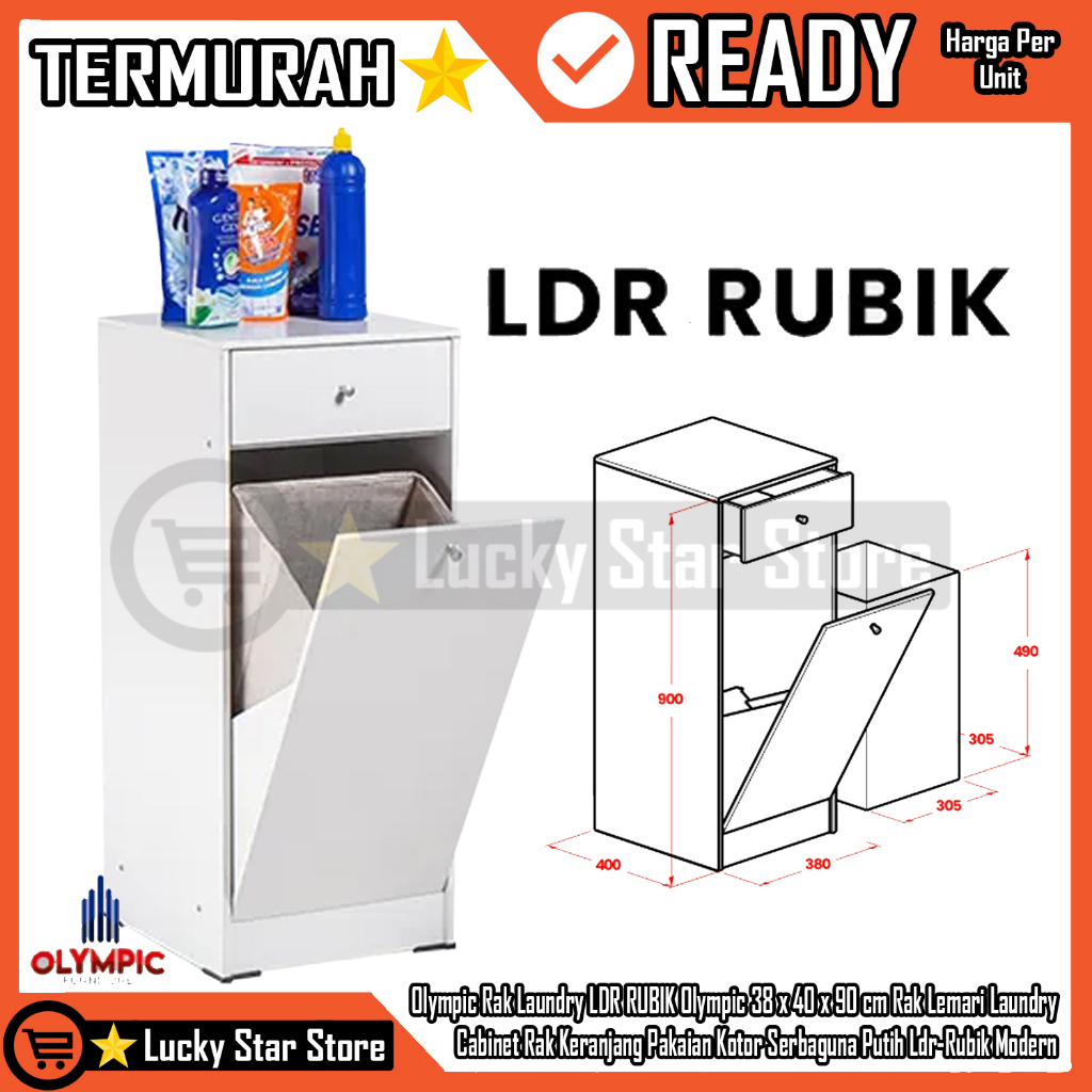 [Cargo] Olympic Laundry Rack LDR RUBIK Olympic 38 x 40 x 90 cm ...